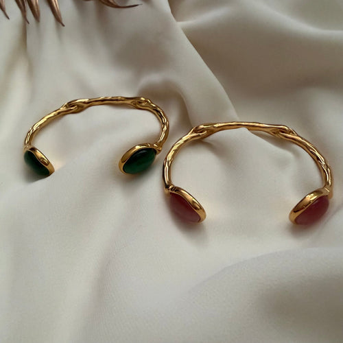 Agate bangles - Reen & co.Agate bangles