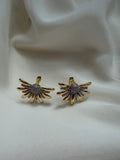 Sunflower clip studs - Reen & co.Sunflower clip studs