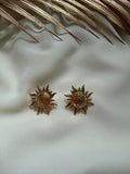 Sun moon studs - Reen & co.Sun moon studs