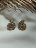Pearl Zircon Conch earrings - Reen & co.Pearl Zircon Conch earrings