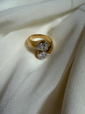 Water drop zircon ring - Reen & co.Water drop zircon ring