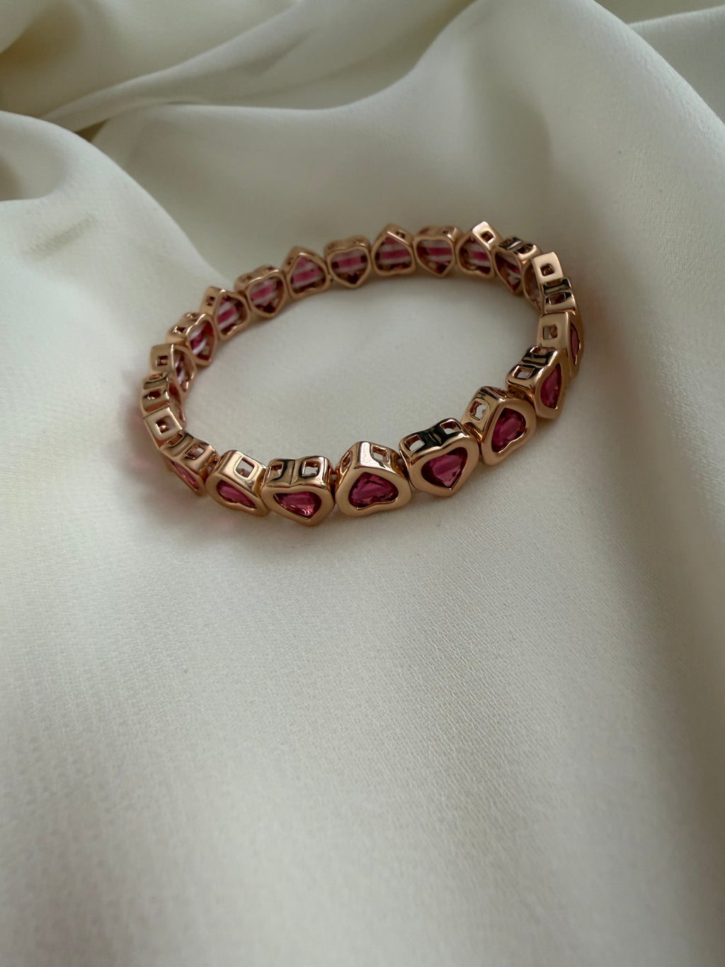 Smiley face and heart bracelet
