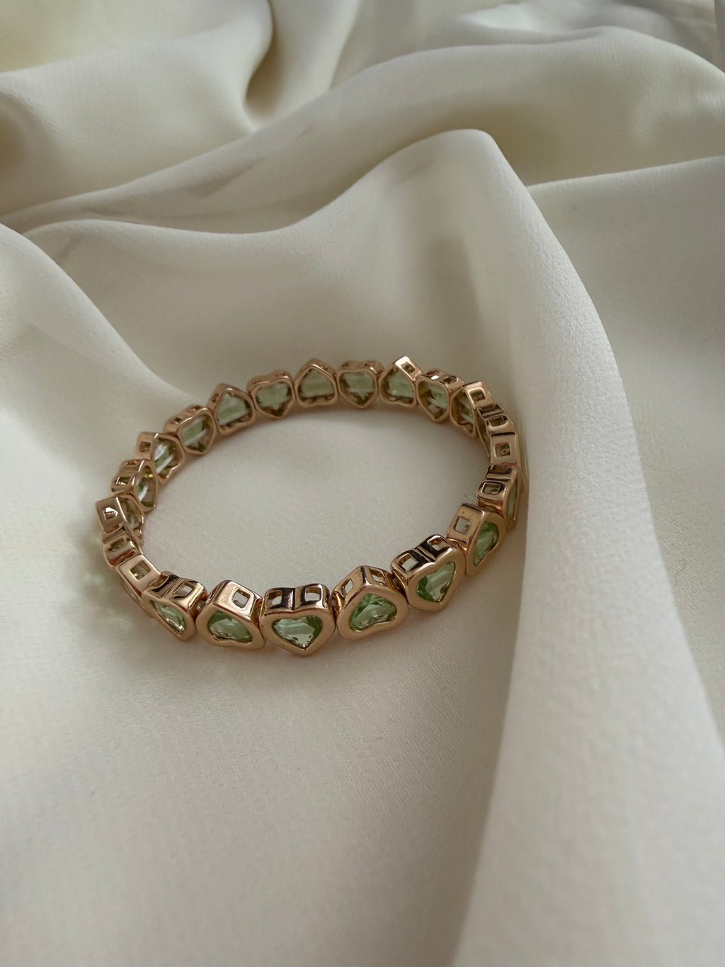 Smiley face and heart bracelet
