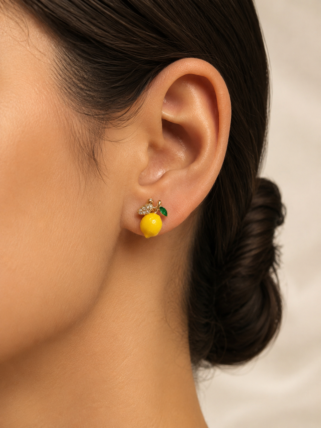 Mini Lemon studs