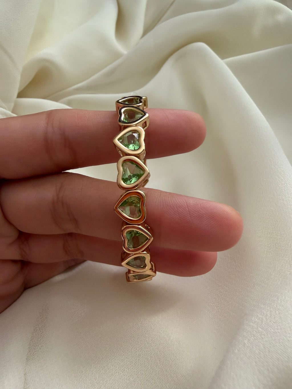 Smiley face and heart bracelet