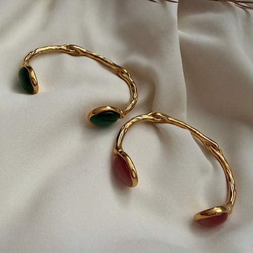 Agate bangles - Reen & co.Agate bangles